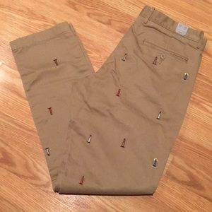 NWT jcrew men’s khakis with lighthouses